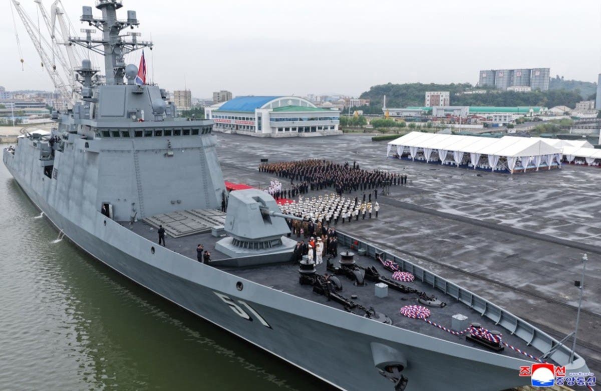 Kim Jong Un Visits North Korean Missile Destroyer