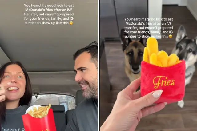 Photos from Heather Demers' TikTok video