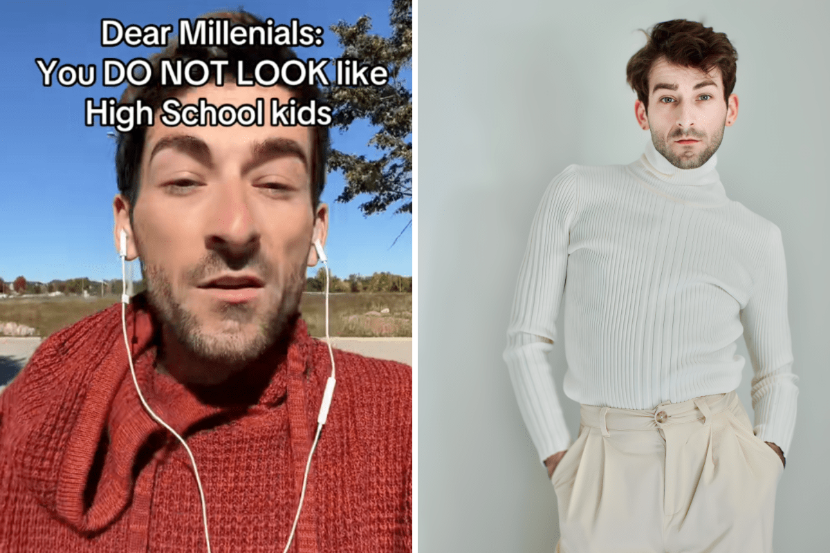 Man’s Take on Millennials 'Looking Their Age' Goes Viral