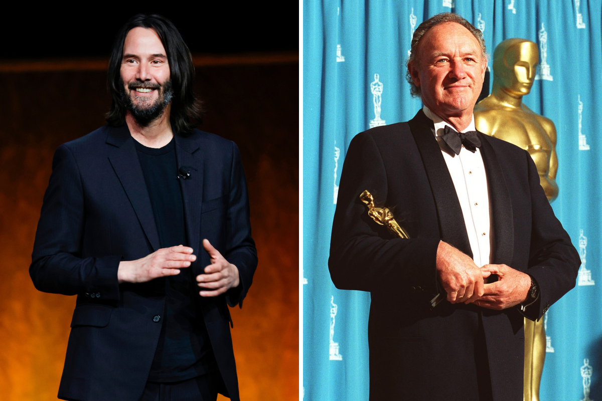 Keanu Reeves Unveils Gene Hackman's No-Nonsense Set Style