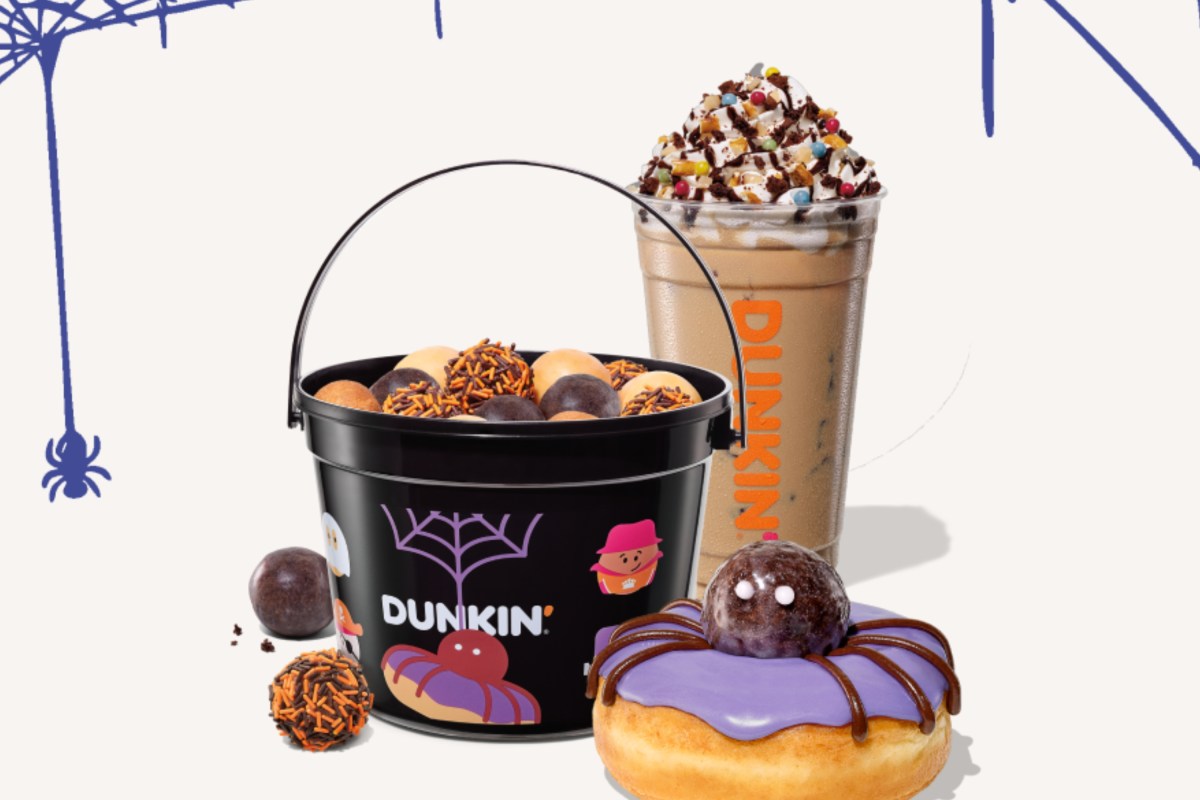 Dunkin' Launches Limited-Edition Menu For Halloween