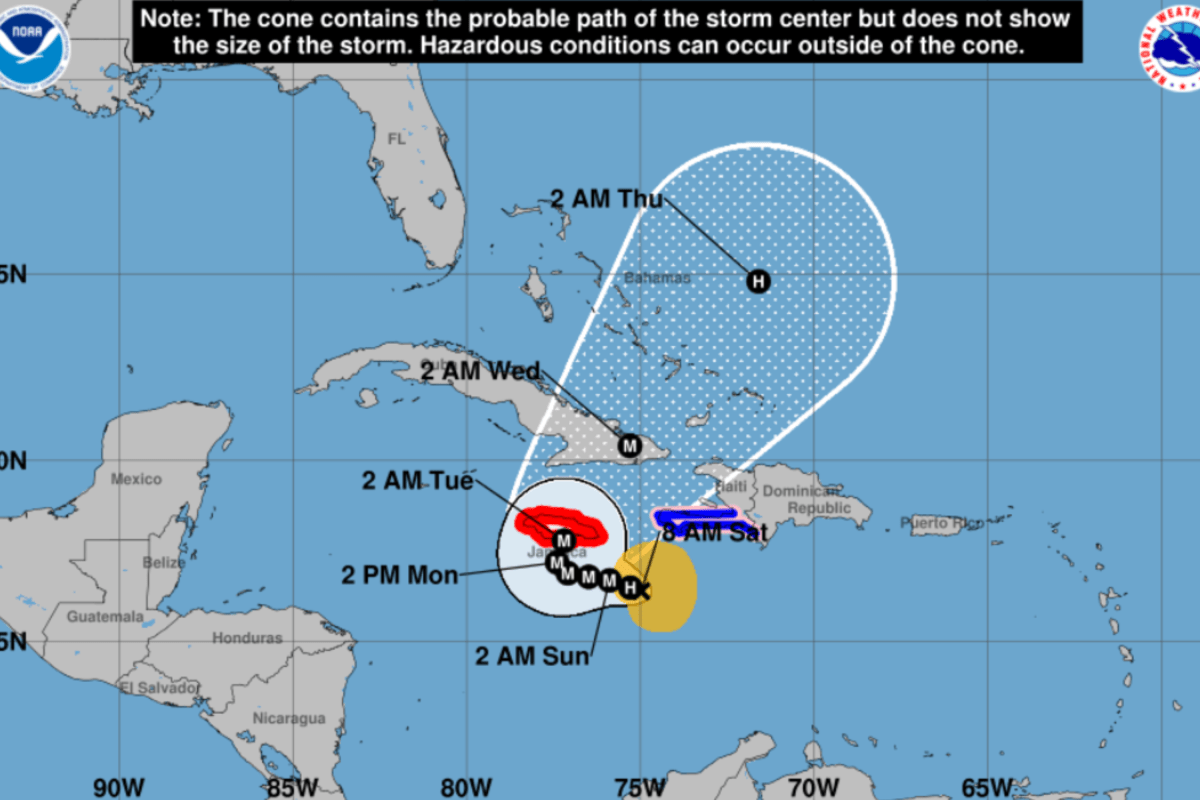 Tropical Storm Melissa Update as 'Catastrophic' Conditions to Hit in Hours