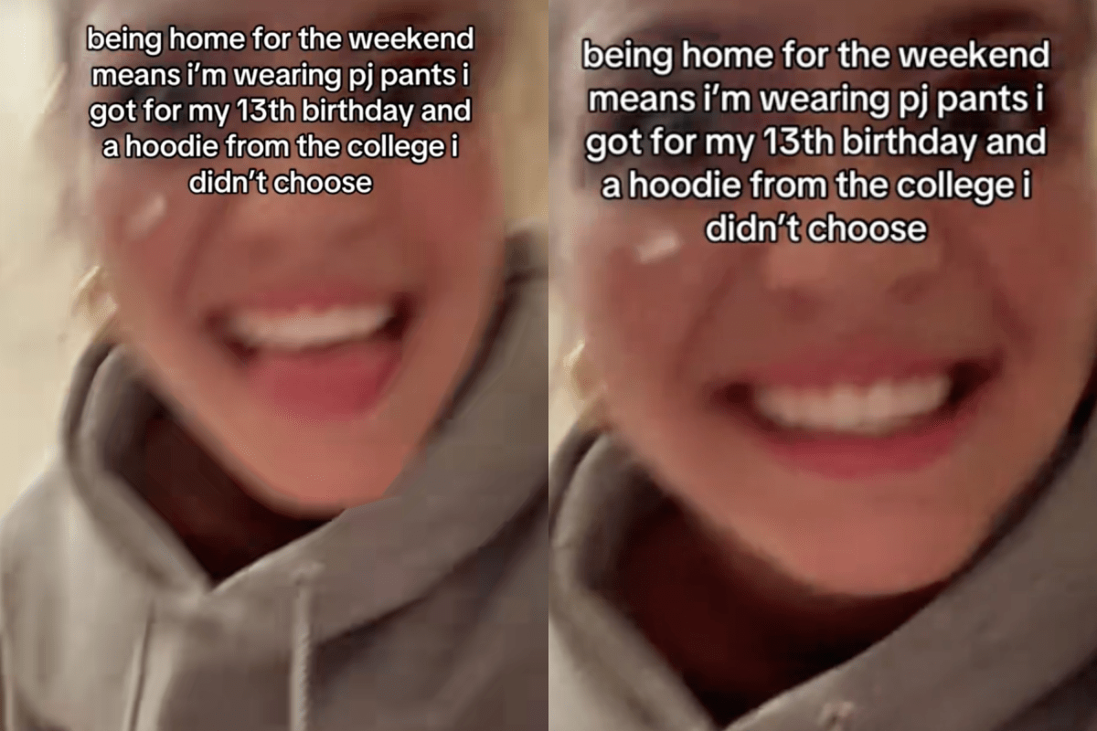Gen Zer Pulls Outfit out of Childhood Closet to Hilarious Results