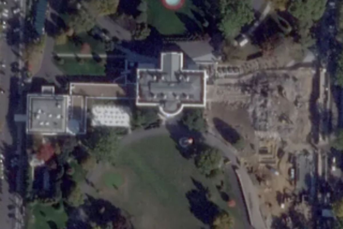 Satellite Images Show White House Demolition For Trump's Ballroom