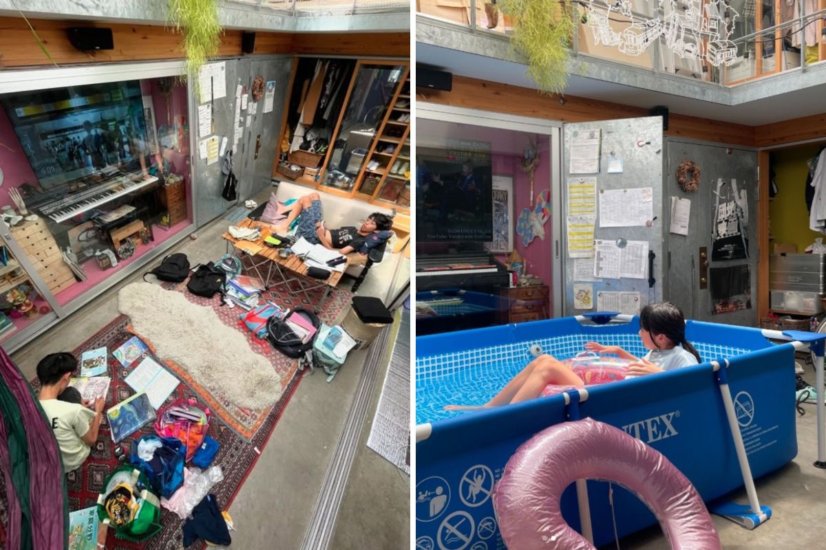 Architect Builds His Family Home on 613-Sq-Ft Space—Inside There's a Twist