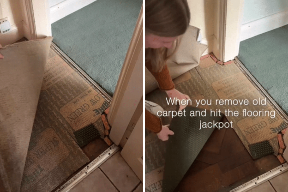 First Time Buyers Pull Up Carpet, Can’t Believe What’s Underneath—‘Jackpot’