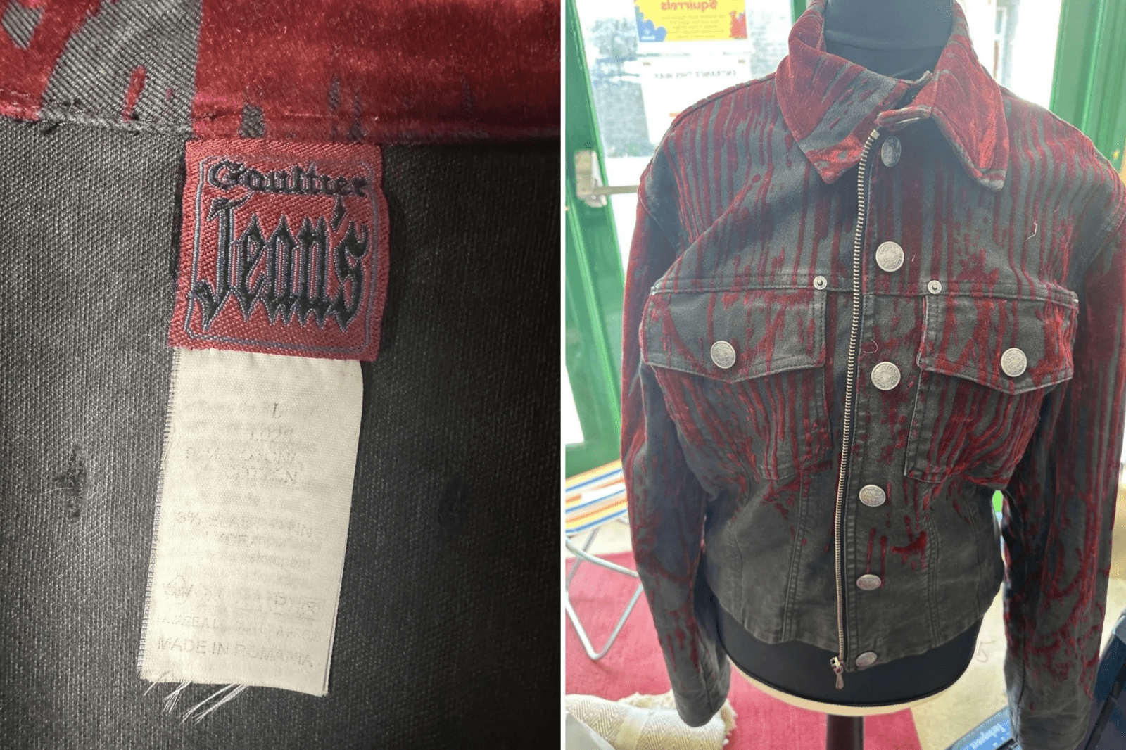 Woman Thrifts Jean Paul Gaultier Jacket—Shock at What She Sees