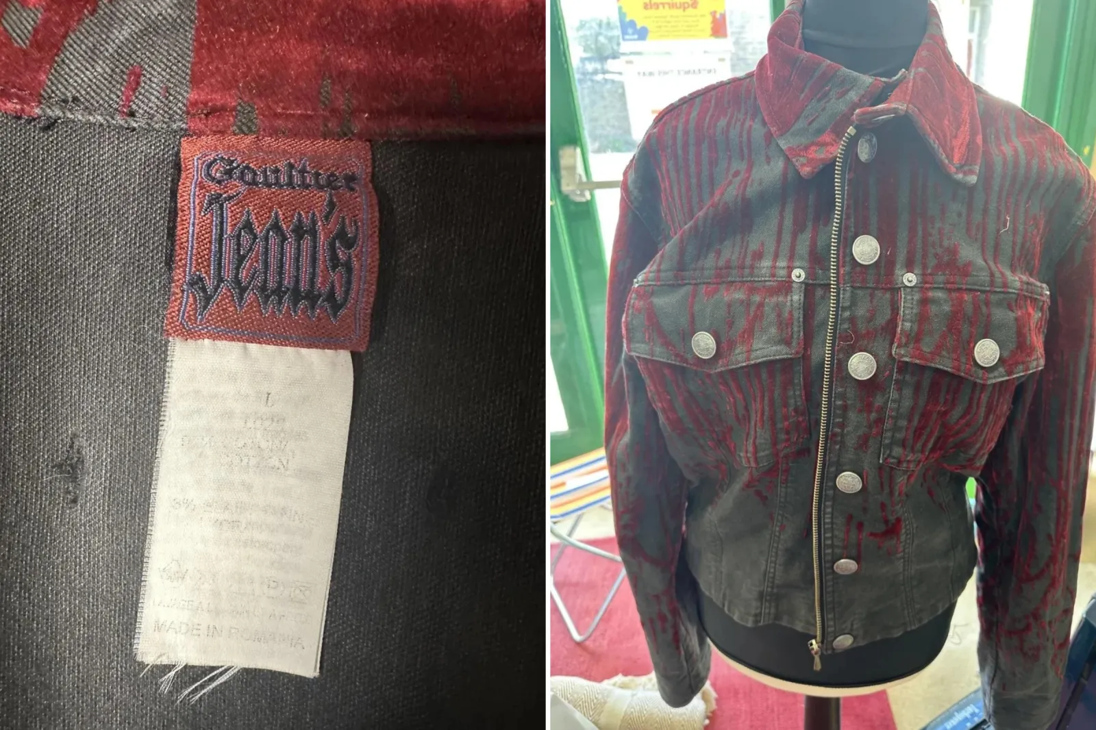 Woman Thrifts Jean Paul Gaultier Jacket—Shock at What She Sees