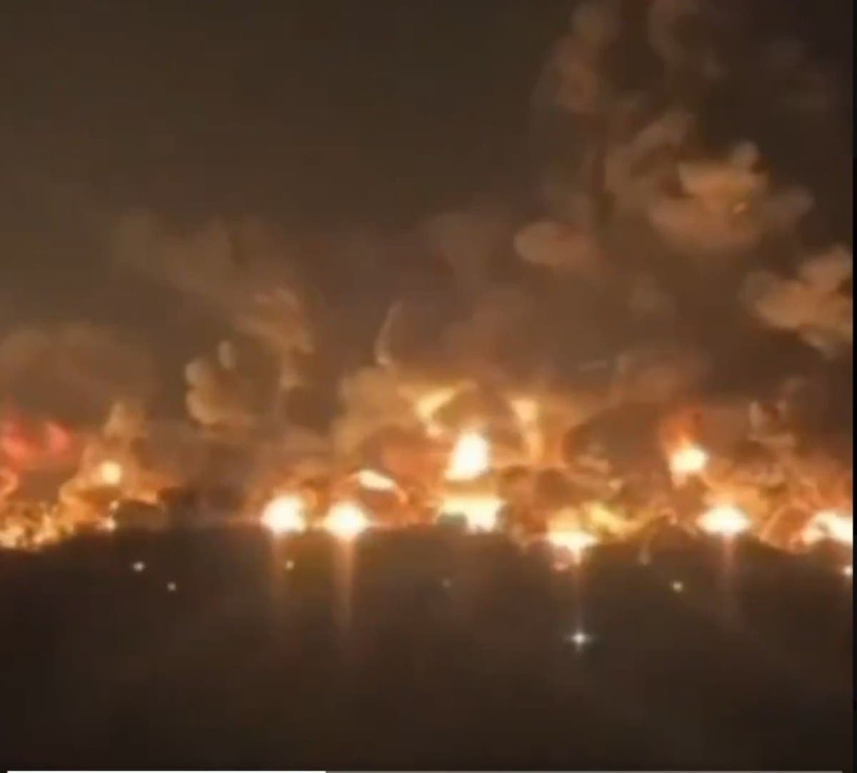 Crimea Video Shows Explosion Ripping Through Critical Russian Fuel Hub