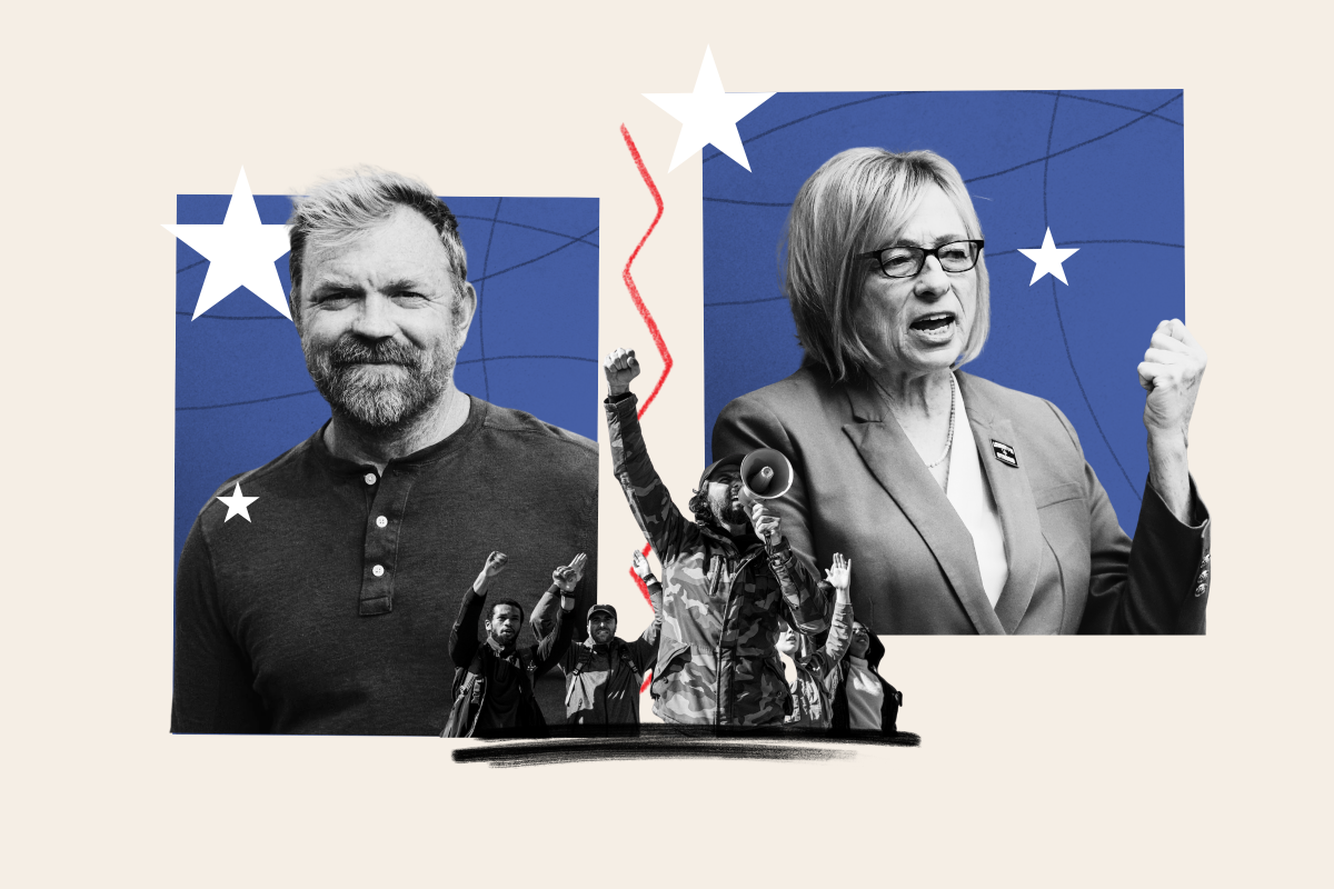 Democratic Senate Leaders Spark Fury by Backing Janet Mills in Maine