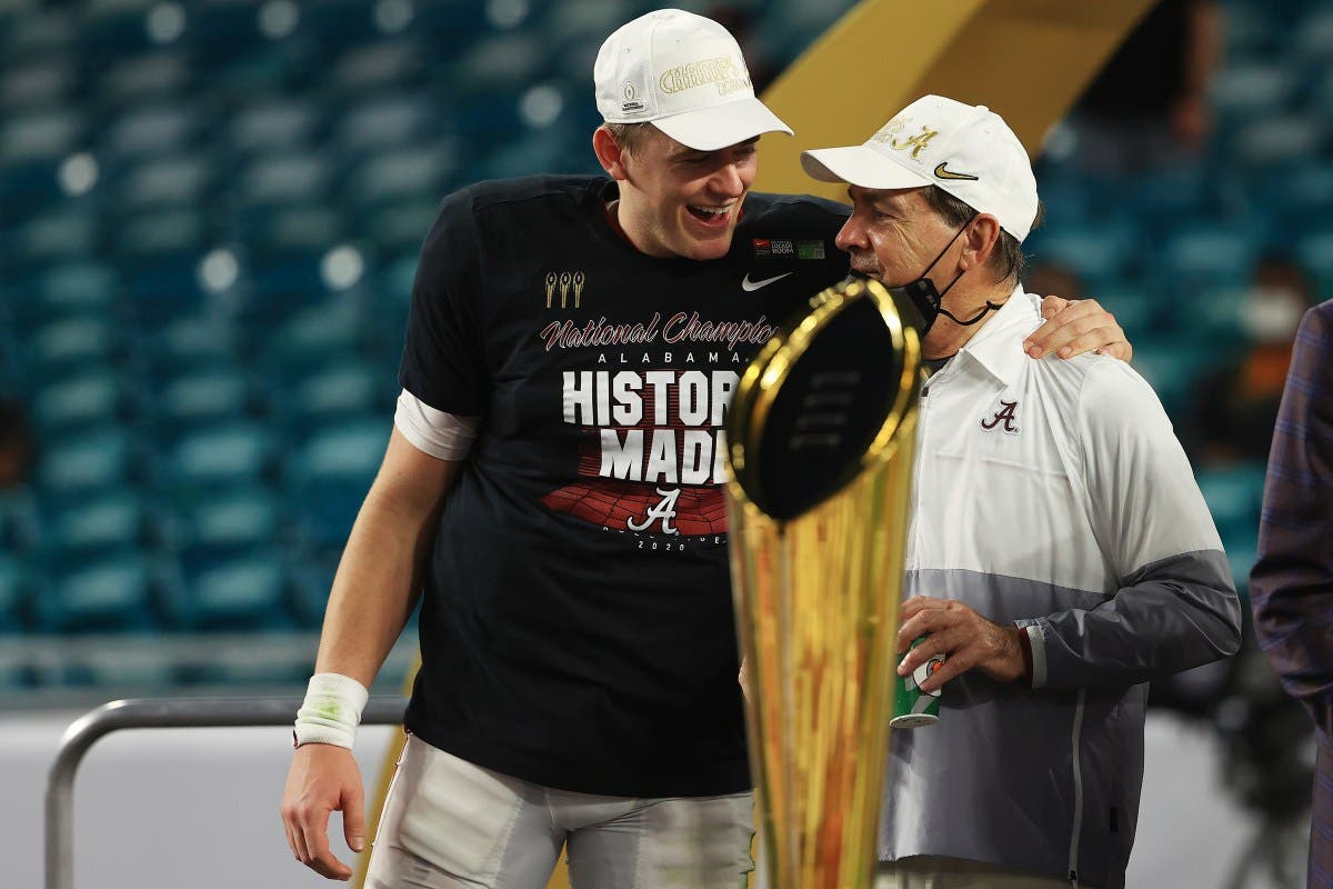 Nick Saban Throws Shade at Patriots Over Mac Jones Failure