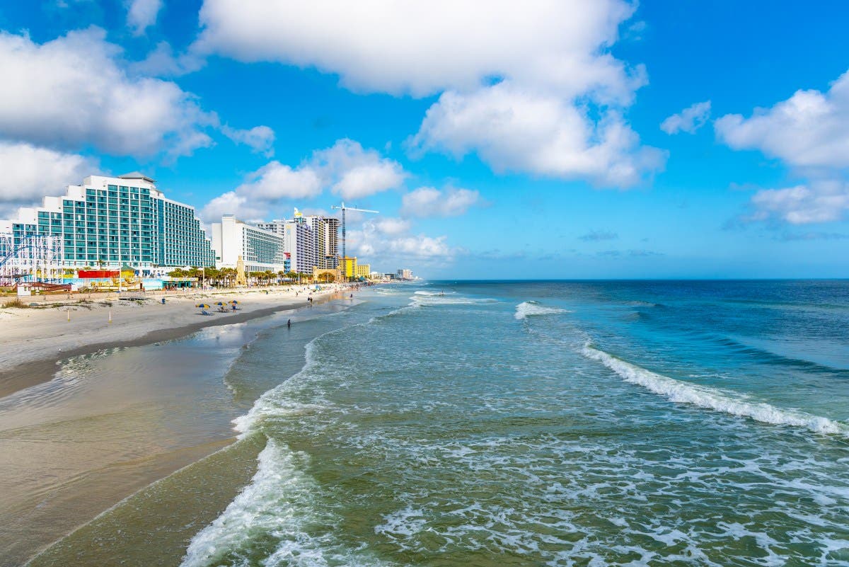 Florida's Daytona Beach Disappears Under 'Extreme High Tide'