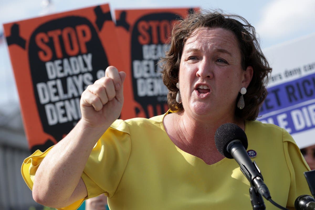 Katie Porter Targeted by AI Video Viewed 1 Million Times