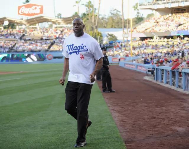 Magic Johnson Dodgers