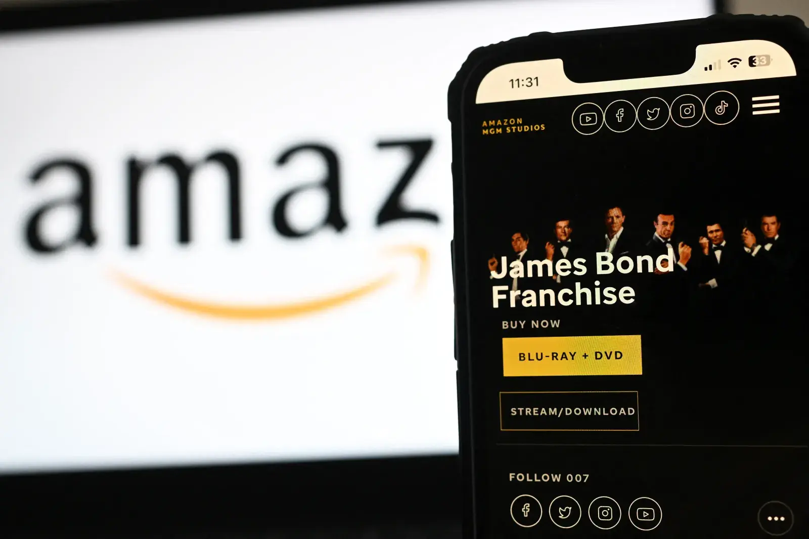 James Bond fans left confused over new Amazon images