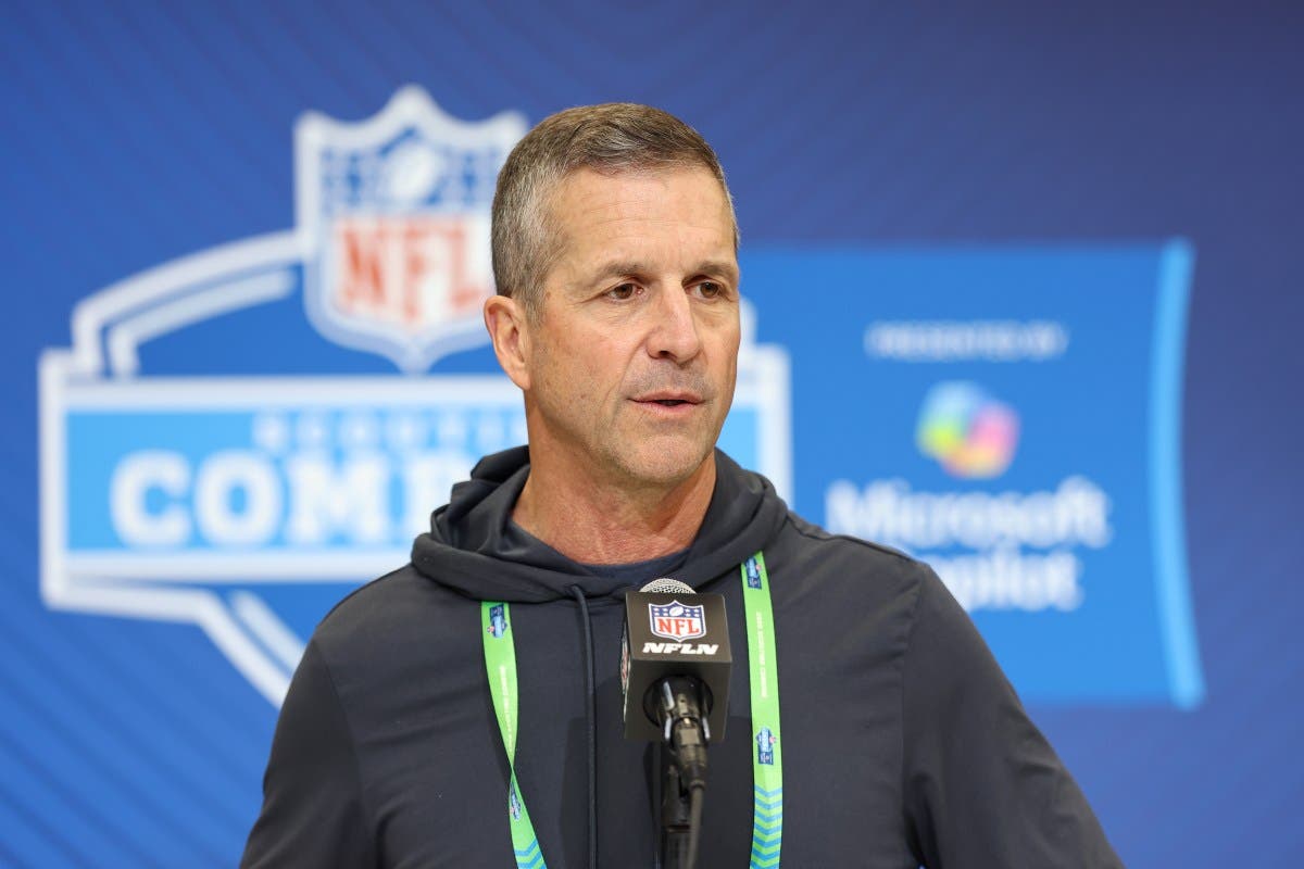 Ravens' John Harbaugh Has Two-Word Response to Blowout Loss