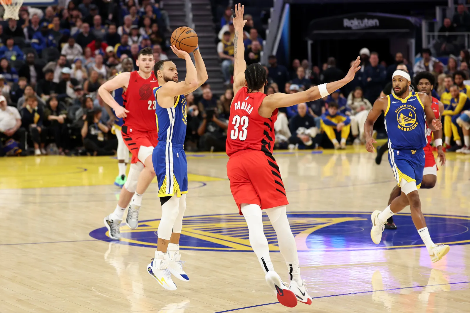 Catch the Action: Warriors vs. Trail Blazers in Preseason Showdown