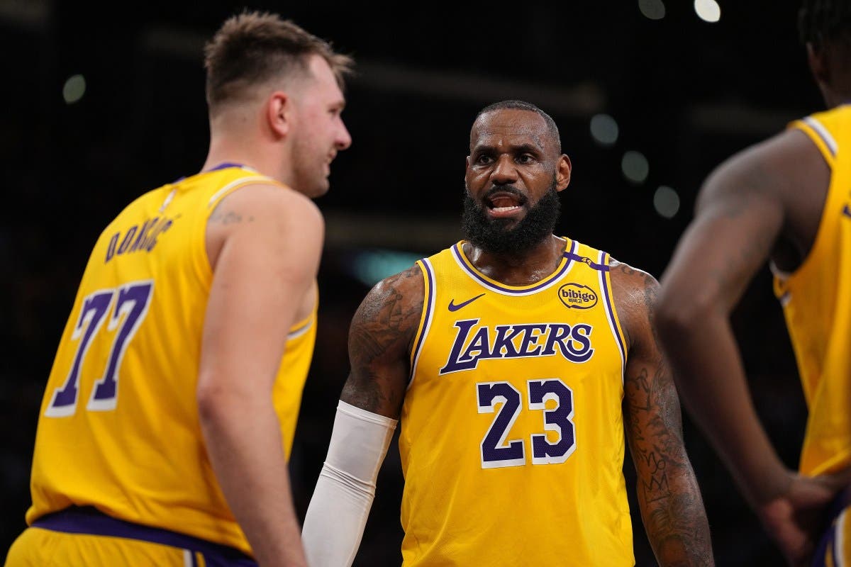 Lakers' LeBron James on Luka Doncic's Weight Before NBA Season