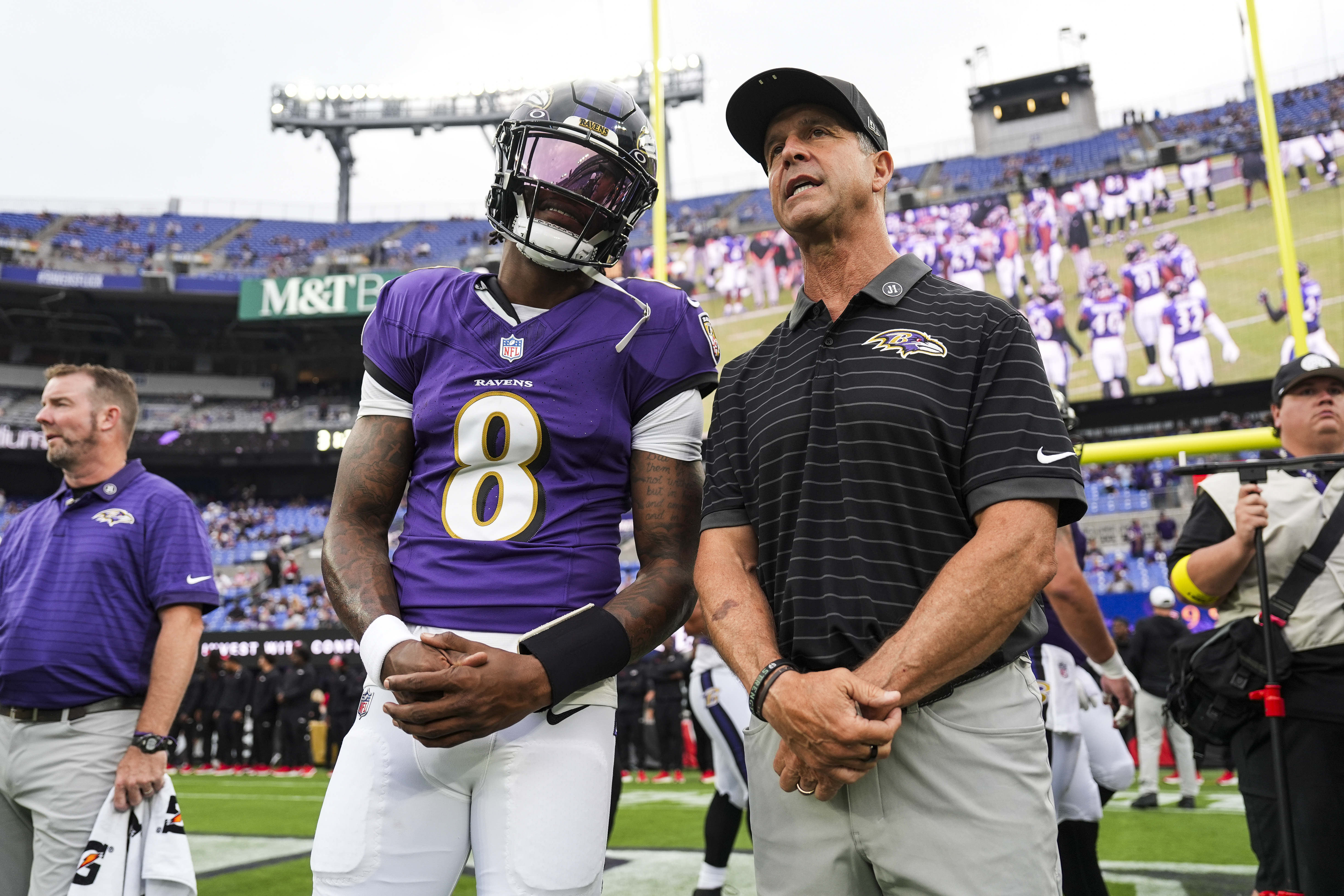 John Harbaugh Makes Feelings on Lamar Jackson Clear After Exit