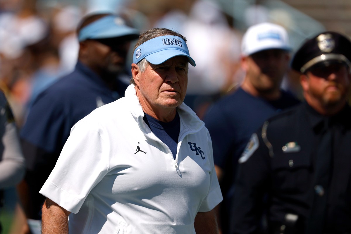UNC's Bill Belichick Receives Major Warning Ahead of Cal Game