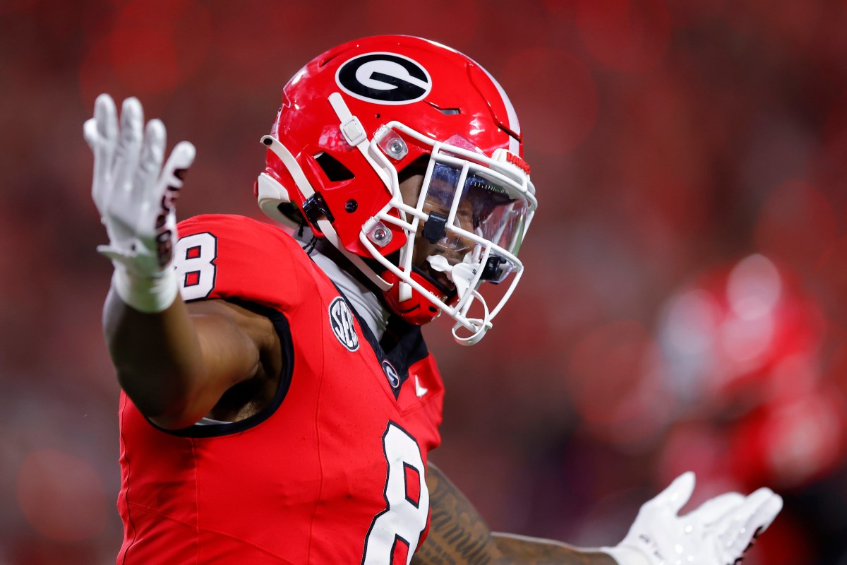 Georgia Star WR to Miss Significant Time After Brutal Injury vs Ole Miss