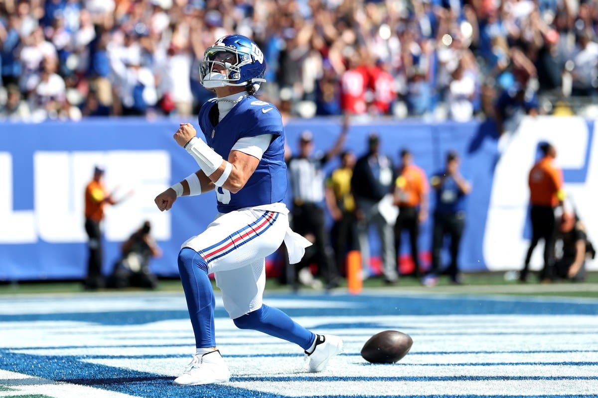 Giants Reveal Update on QB Jaxson Dart’s Hamstring Injury