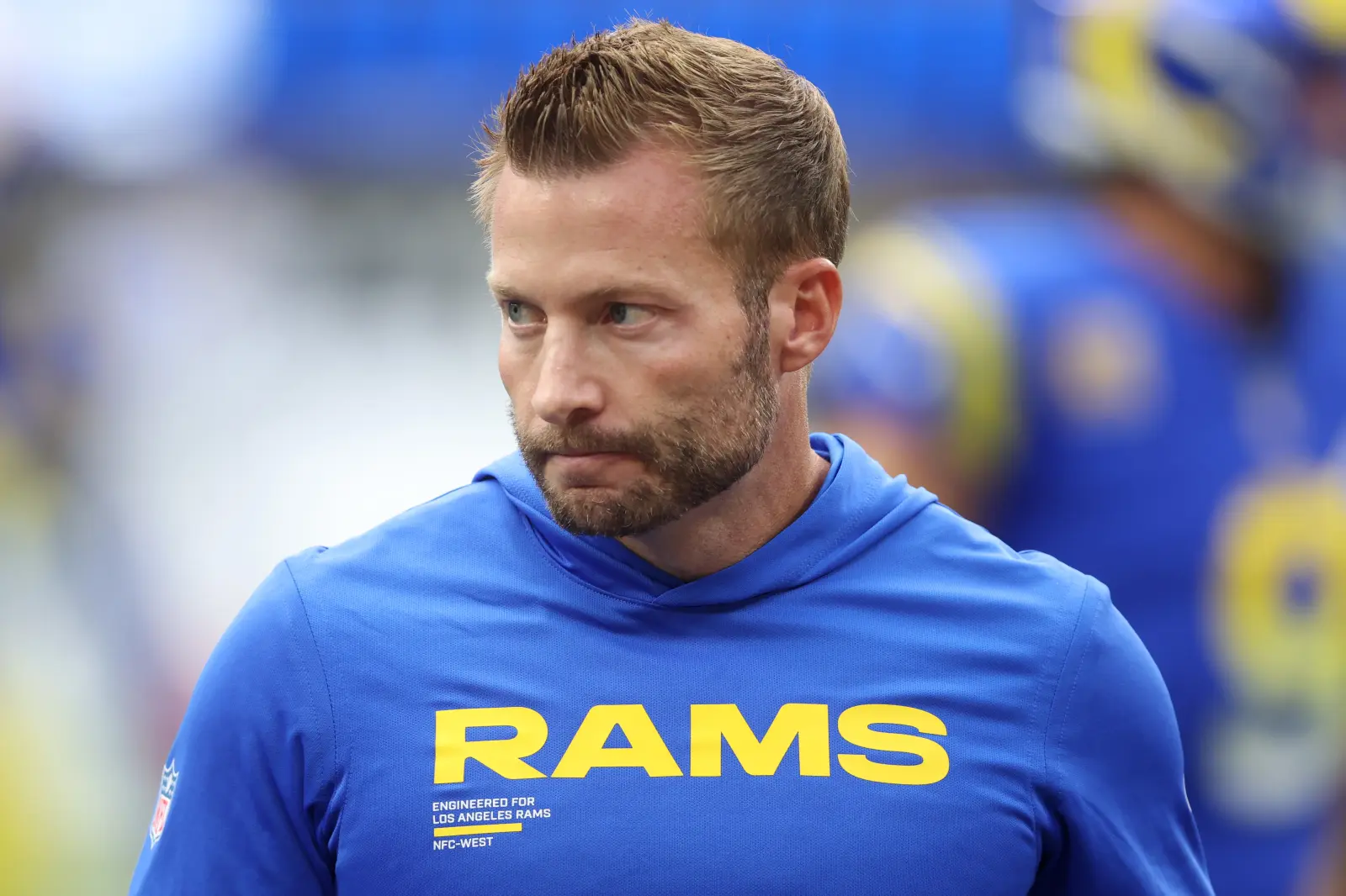 Rams head coach Sean McVay