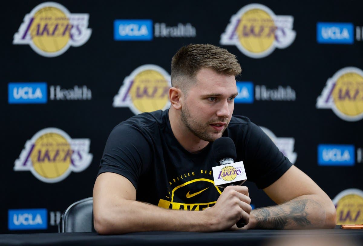 Lakers' Luka Doncic Drops 3-Word Message About Training Camp