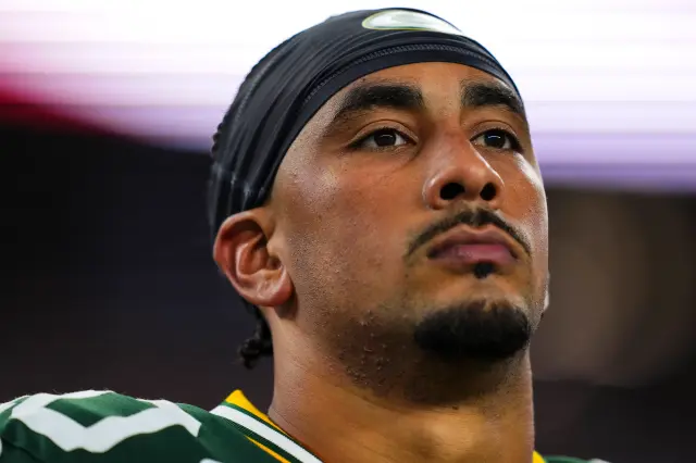 Jordan Love #10 of the Green Bay Packers