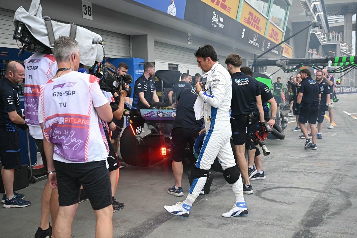 Williams Reveals Shocking Impact of Fire on Alex Albon’s F1 Car