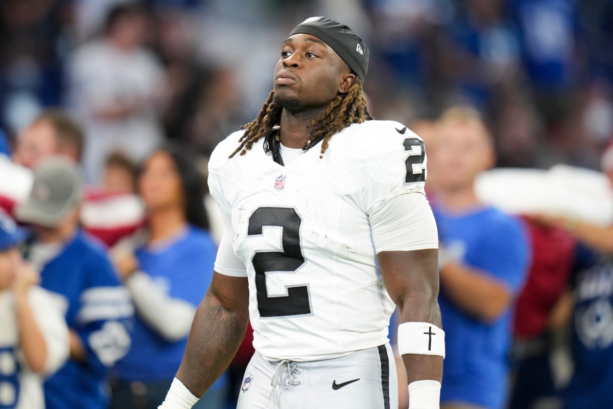 Raiders Coach Provides Cryptic Update on Ashton Jeanty& 039;s Injury