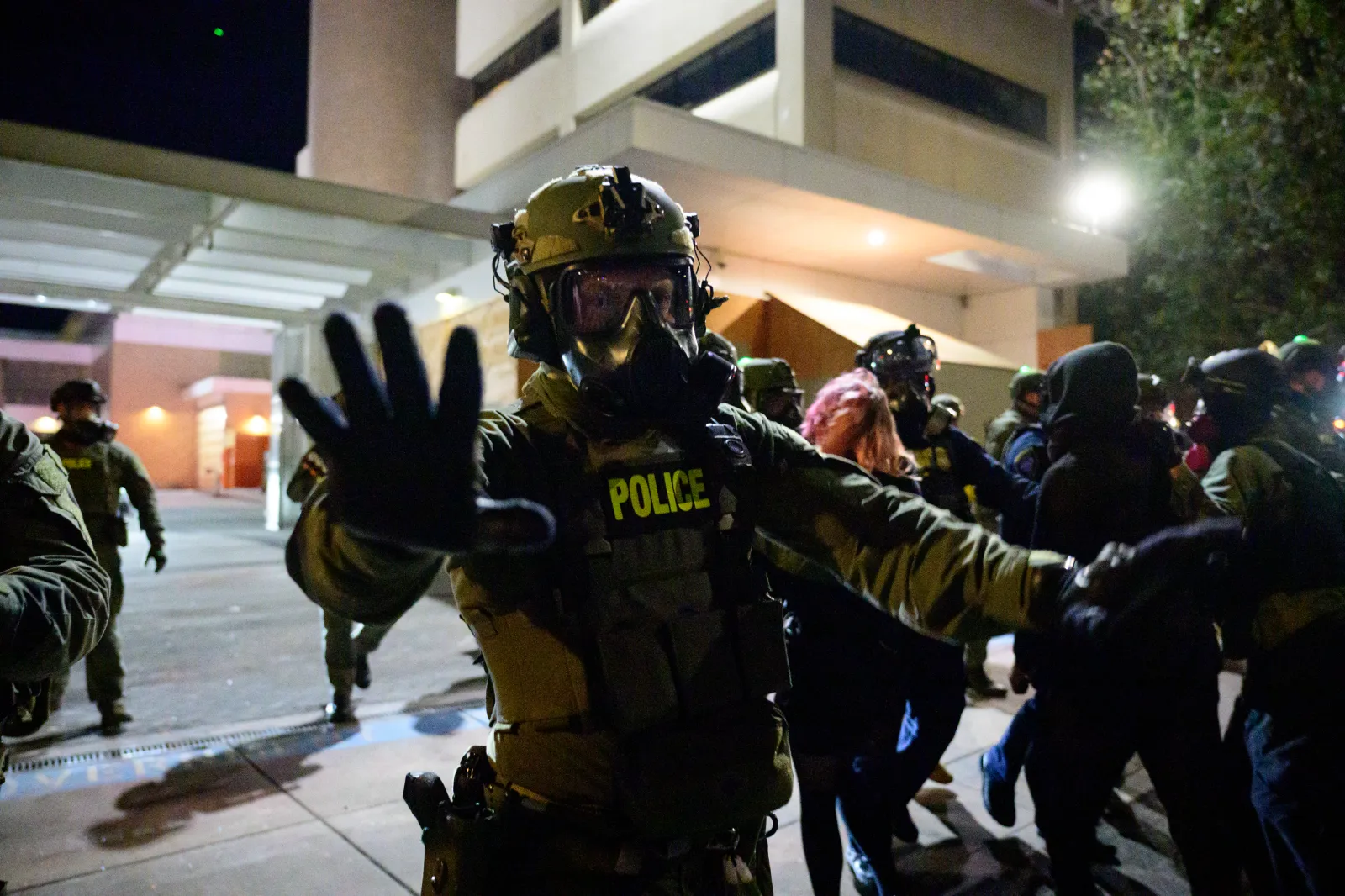 Portland Protest Outside ICE Facility Sees Multiple People Arrested ...