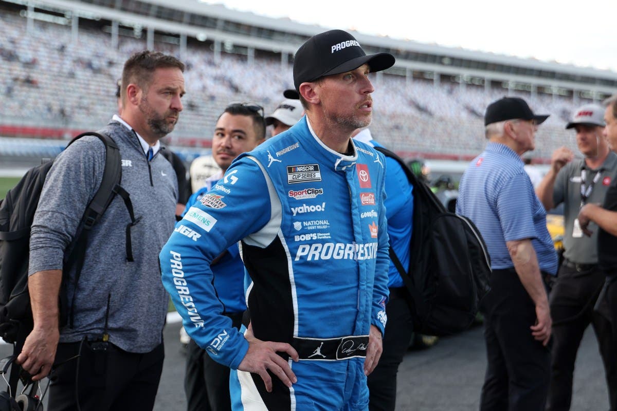 Denny Hamlin Asks Jordan Bianchi to 'Shut up' in Road Course Driver Debate