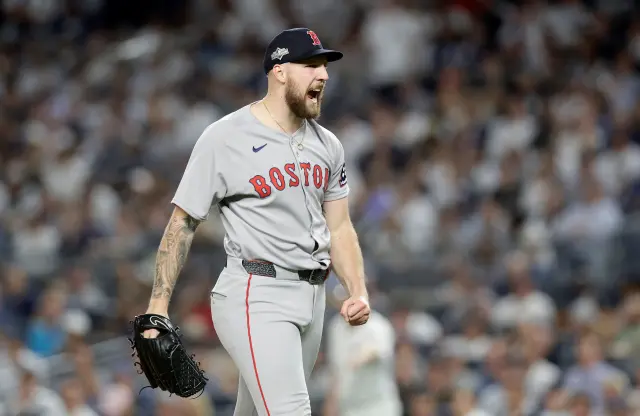 Boston Red Sox pitcher Garrett Crochet