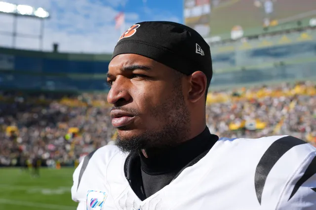 Ja'Marr Chase #1 of the Cincinnati Bengals