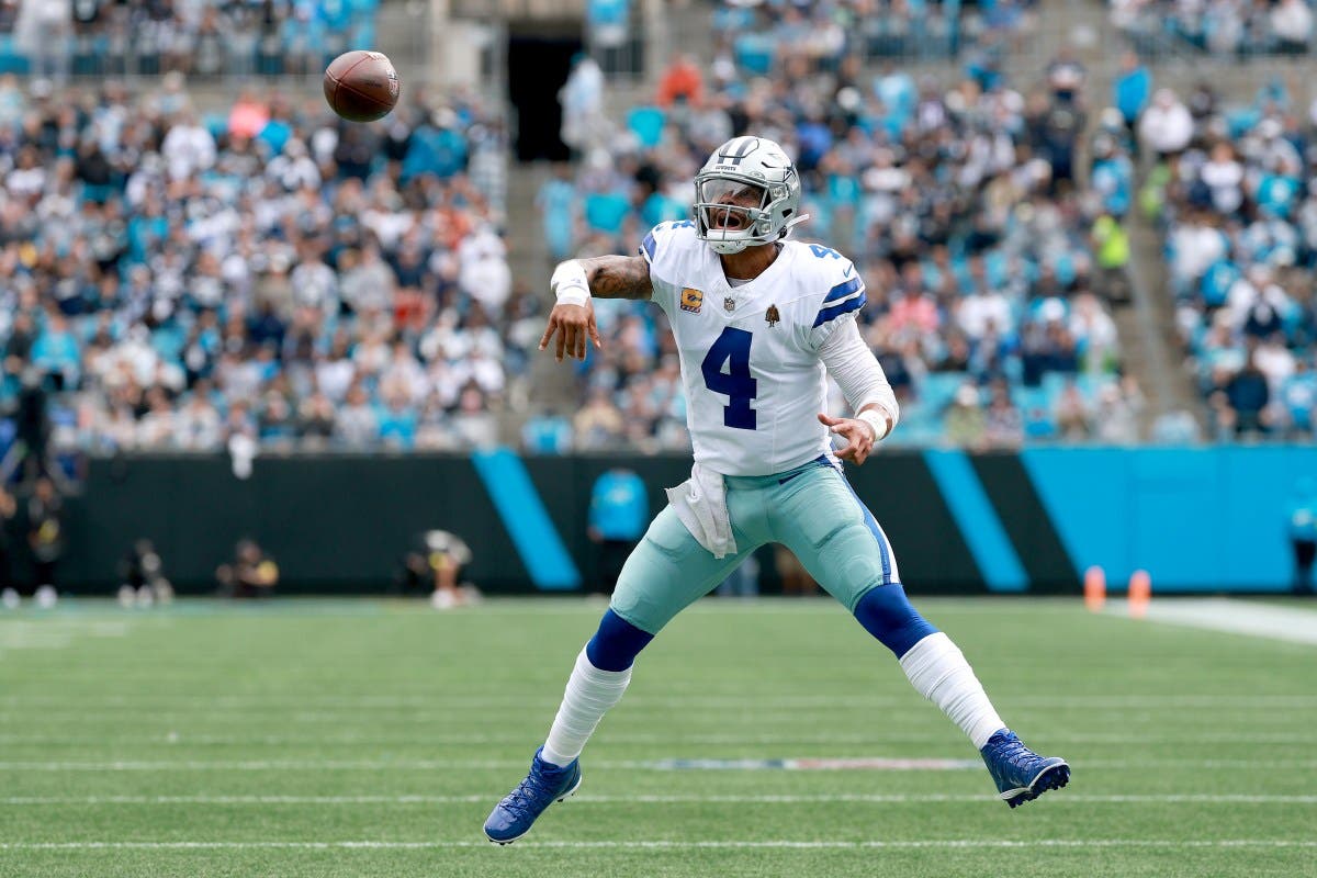 Cowboys Announce Historic Dak Prescott Milestone vs. Panthers