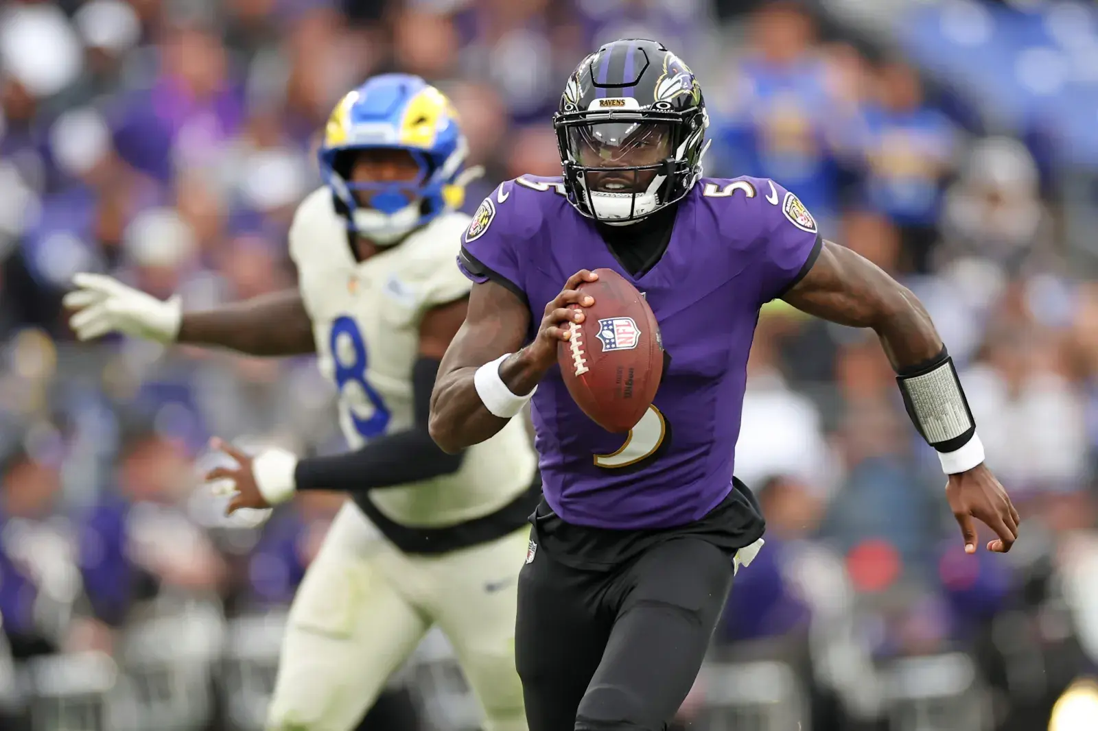 Baltimore Ravens QB Tyler Huntley