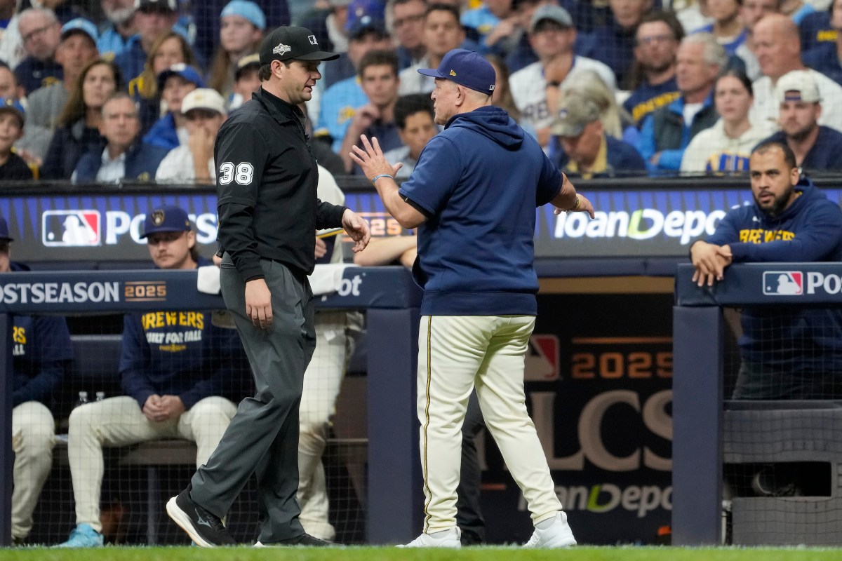Brewers Manager Sends Message to Those Counting His Team Out in NLCS