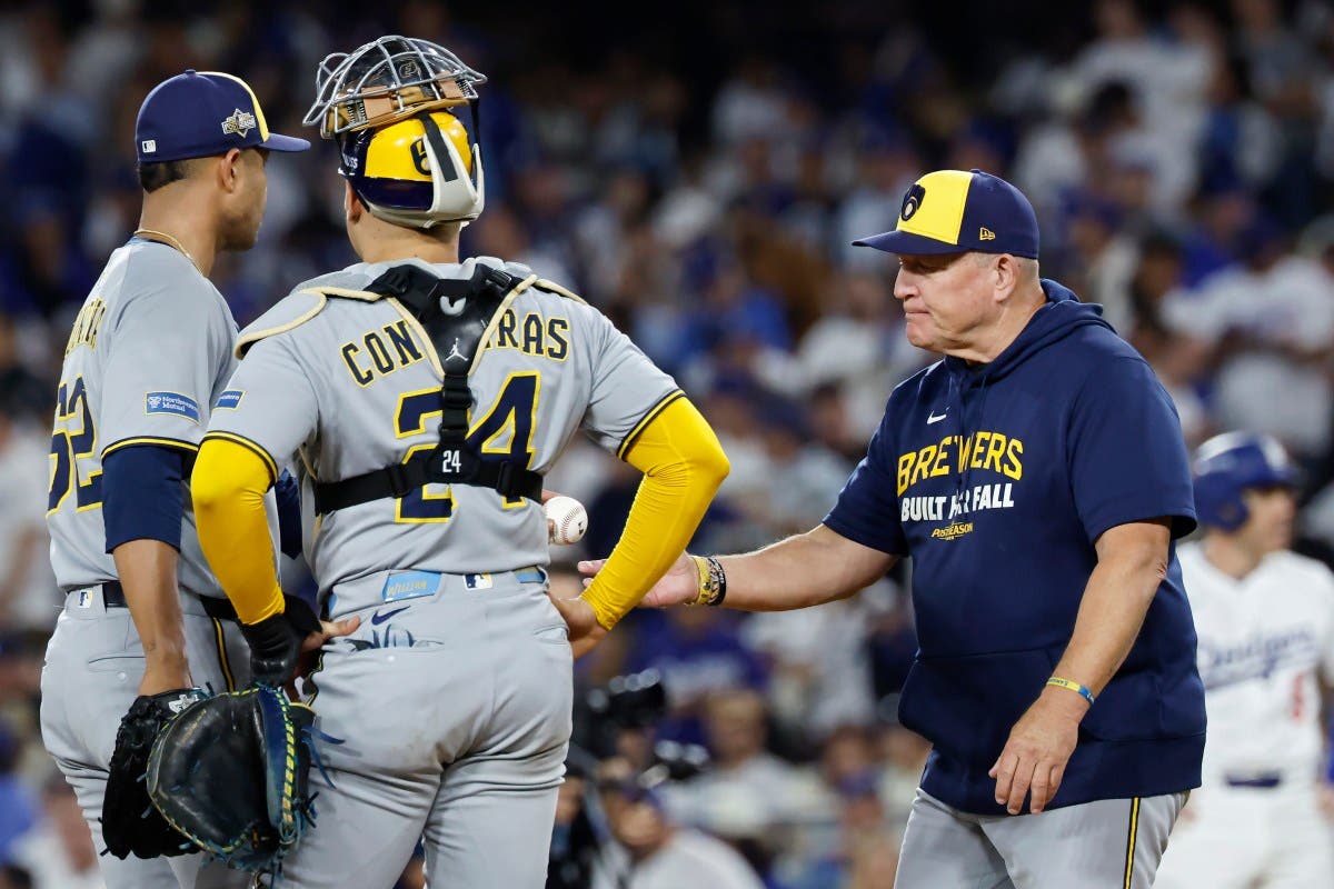 Brewers Manager Says Cubs Series Played Big Role in Dodgers’ NLCS Sweep
