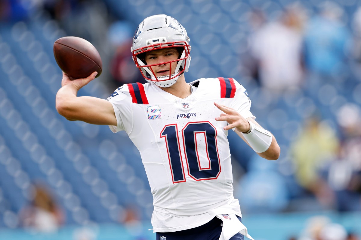 Drake Maye Makes Patriots History in Blowout Win Over Titans