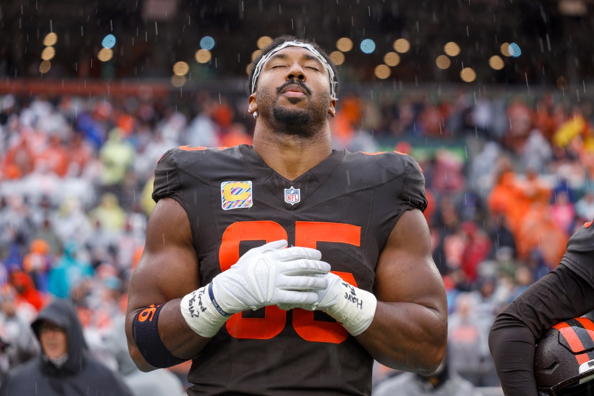 Browns Insider Poses Frightening Myles Garrett Question