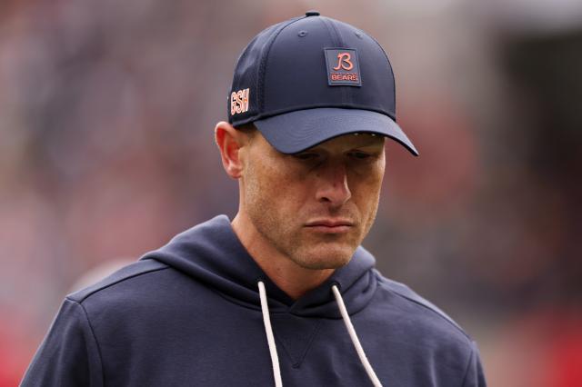 Chicago Bears head coach Ben Johnson.