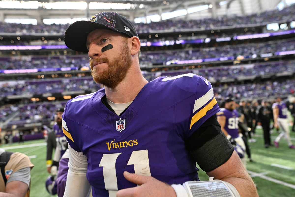 Vikings& 039; Carson Wentz Draws Backlash After Eagles Postgame Comment
