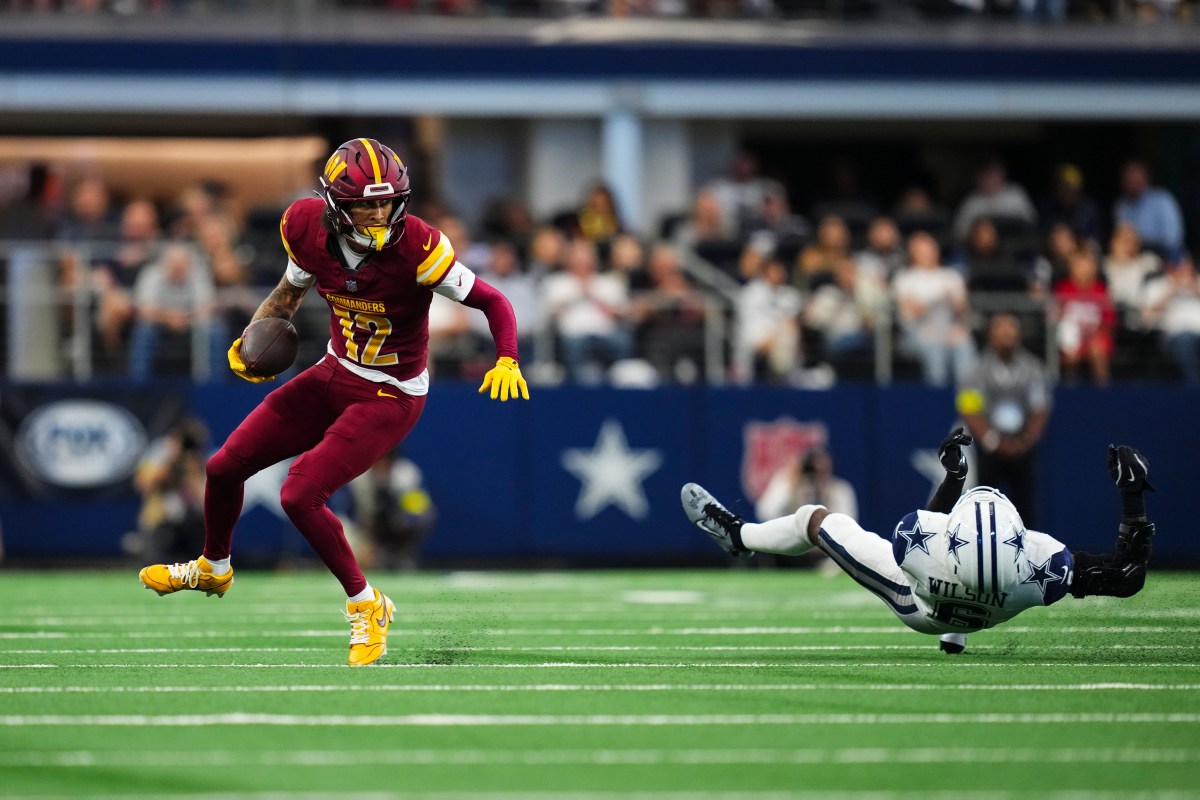 Commanders Release Veteran WR Hours Before Kickoff vs Chiefs