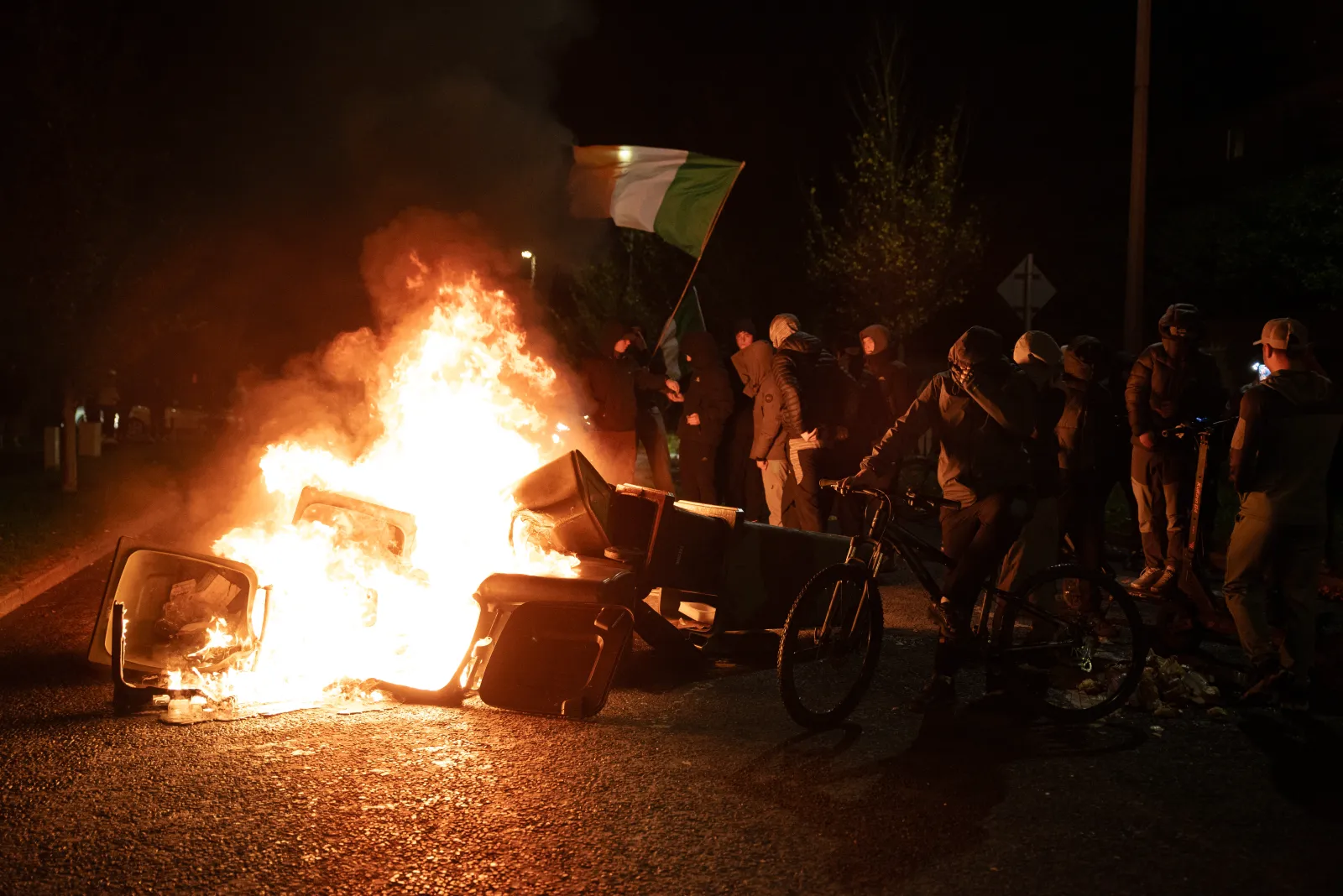 Irish Migrant Center Sees Clashes After Alleged Sexual Assault of Child