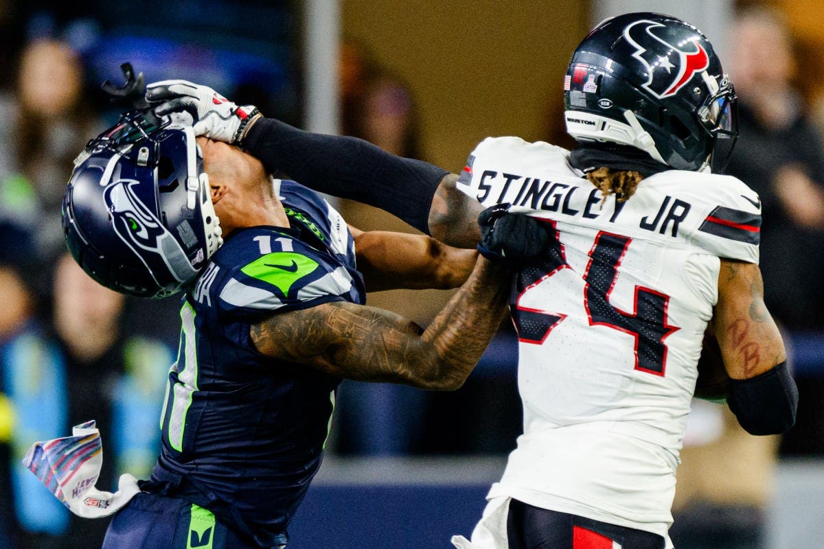 NFL Fines Texans Stingley, Seahawks Smith-Njigba Over Sideline Altercation