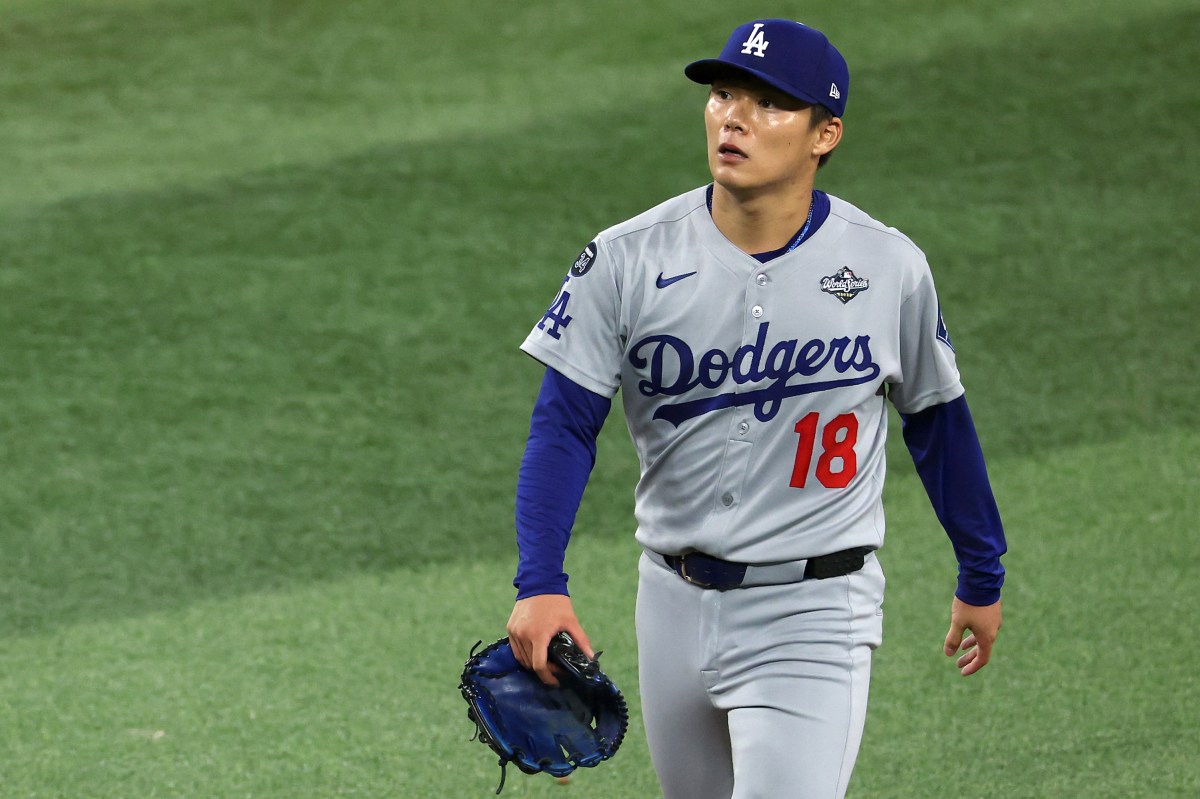 Dodgers Send Confident Yoshinobu Yamamoto Message in Face of Elimination Dodgers Send Confident Yoshinobu Yamamoto Message in Face of Elimination