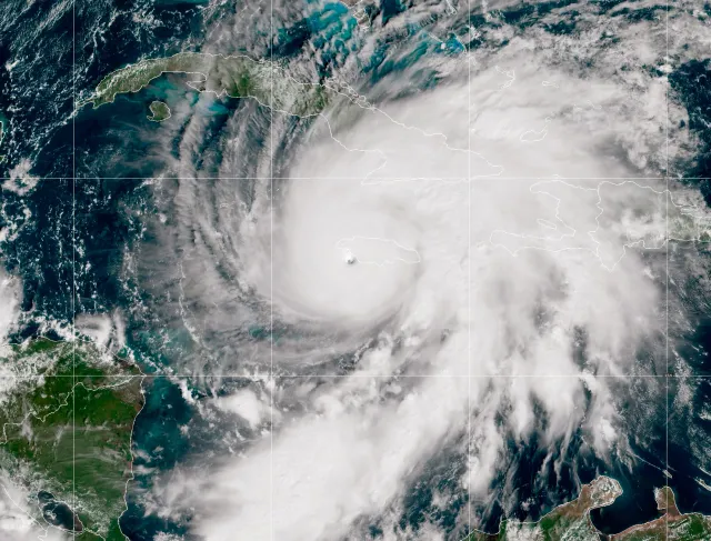 Hurricane Melissa Rips Roof Off Jamaican Hospital