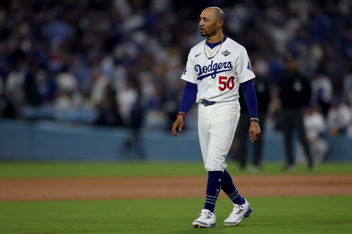 Mookie Betts Has Hilarious Response After Dodgers' 18-Inning Victory