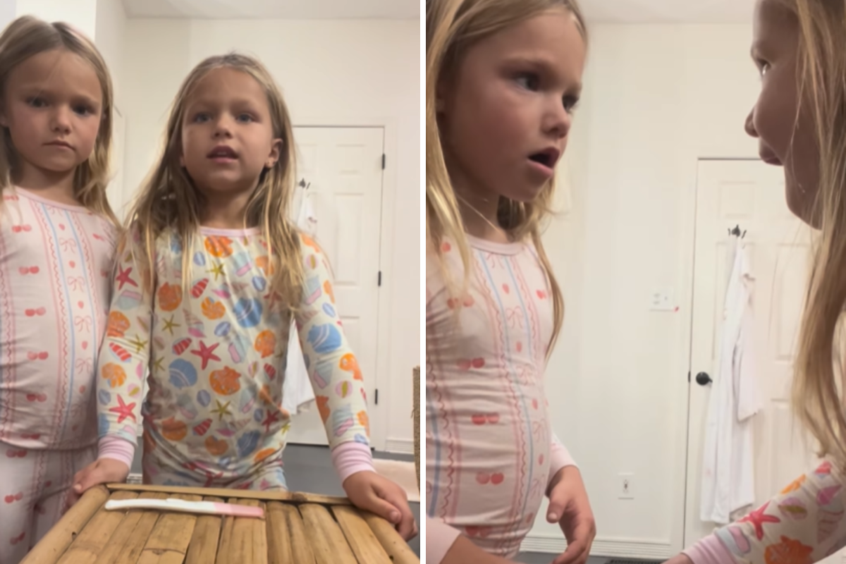 Mom Has Daughters Read Pregnancy Test—Can't Cope With Reaction